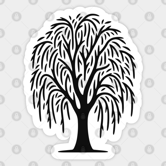 Willow Tree Sticker by KayBee Gift Shop